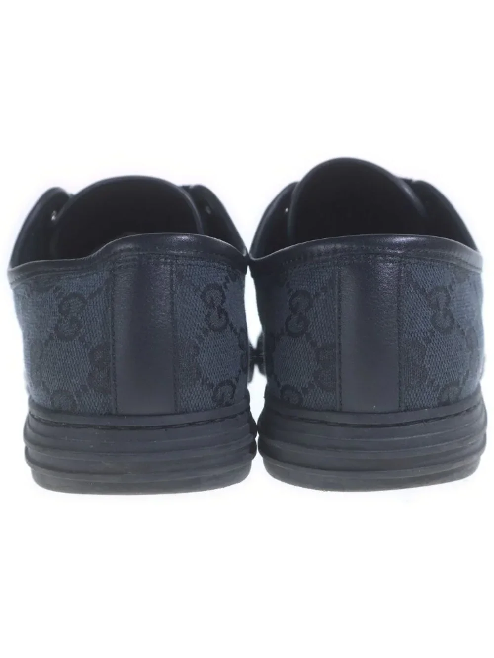 Gucci T Original GG Canvas Sneakers Low Cut Shoes Navy